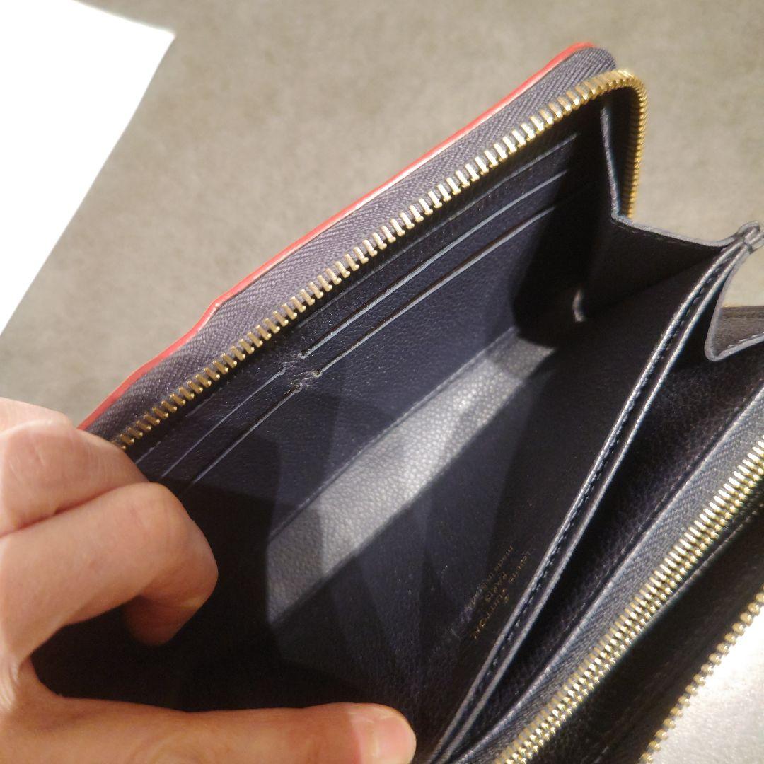 ヴィトン　長財布　ジッピーウォレット　アンプラント　マリーヌ　ルージュ