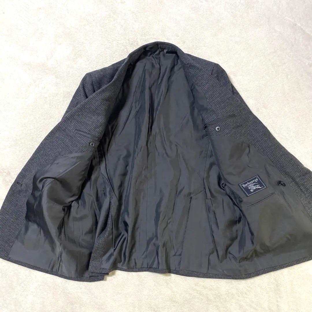 Burberry テーラードジャケット　ダブル　ヘリンボーン　オーバーサイズ