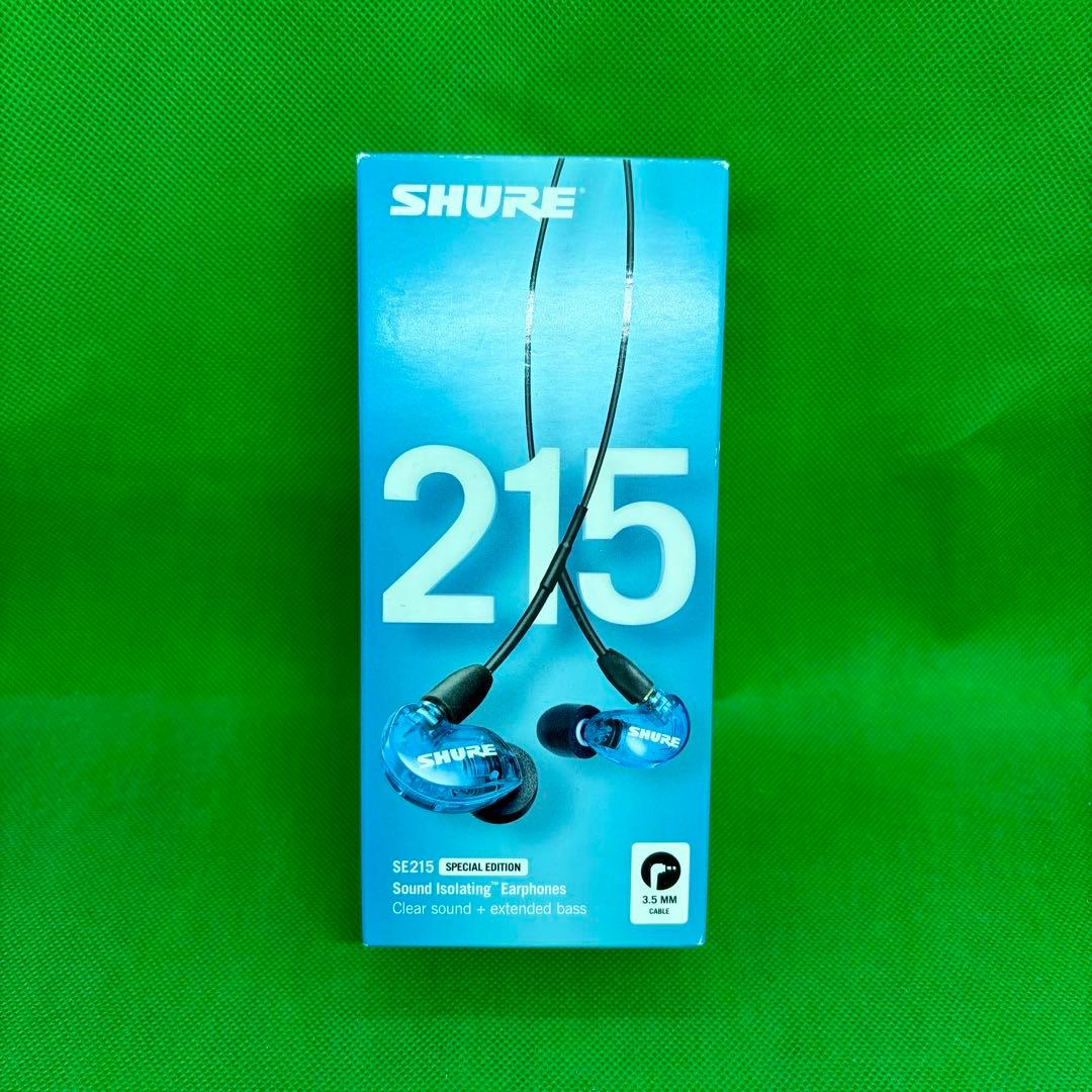 SHURE SE215 Special Edition ブルー ケース付き