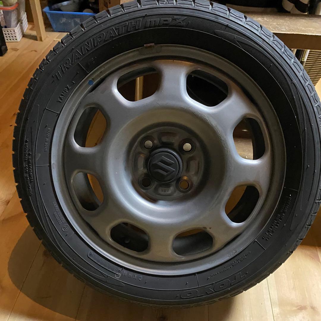 ハスラー　純正ホイール　トーヨー 15インチ タイヤセット① 画像一本目と二本目