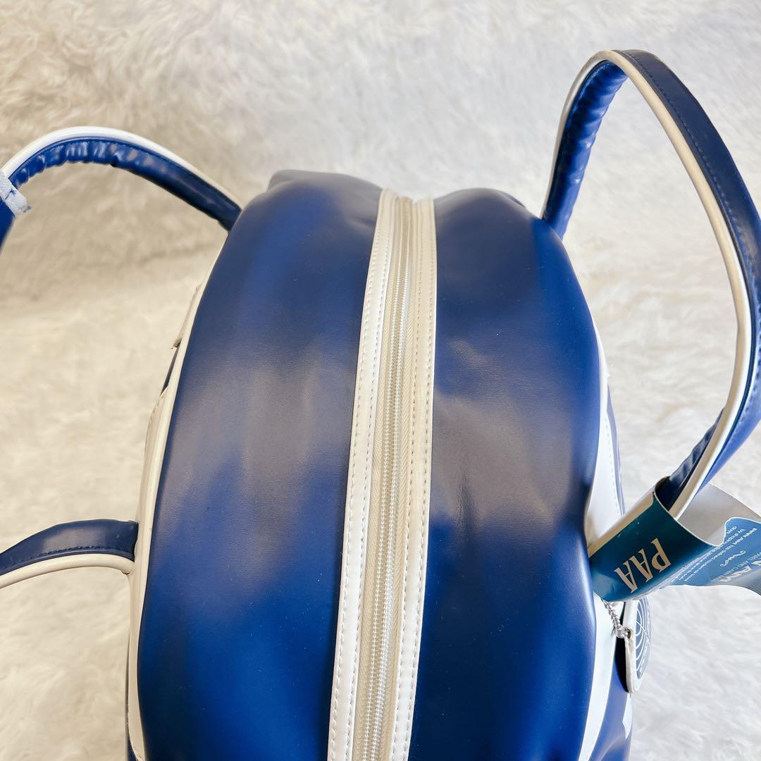 【未使用 タグ付き】PAN AM パンナム ボストンバッグ トラベル 青 白