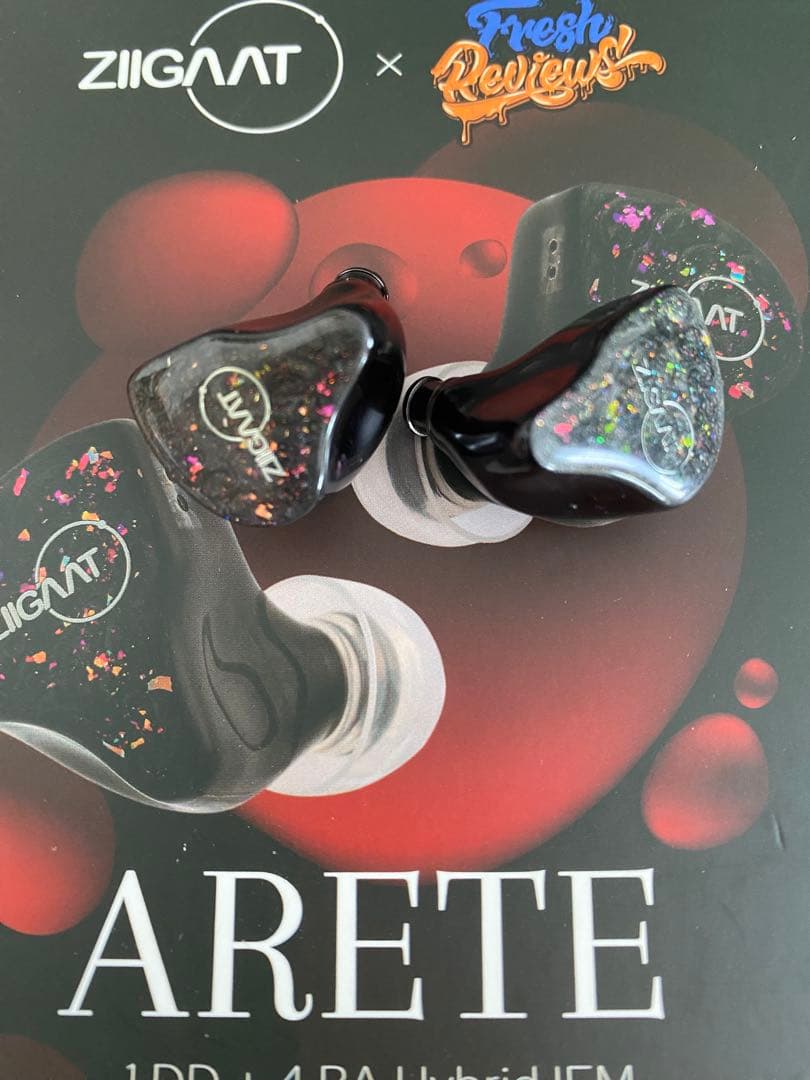イヤホン ZiiGaat Fresh Reviews Arete