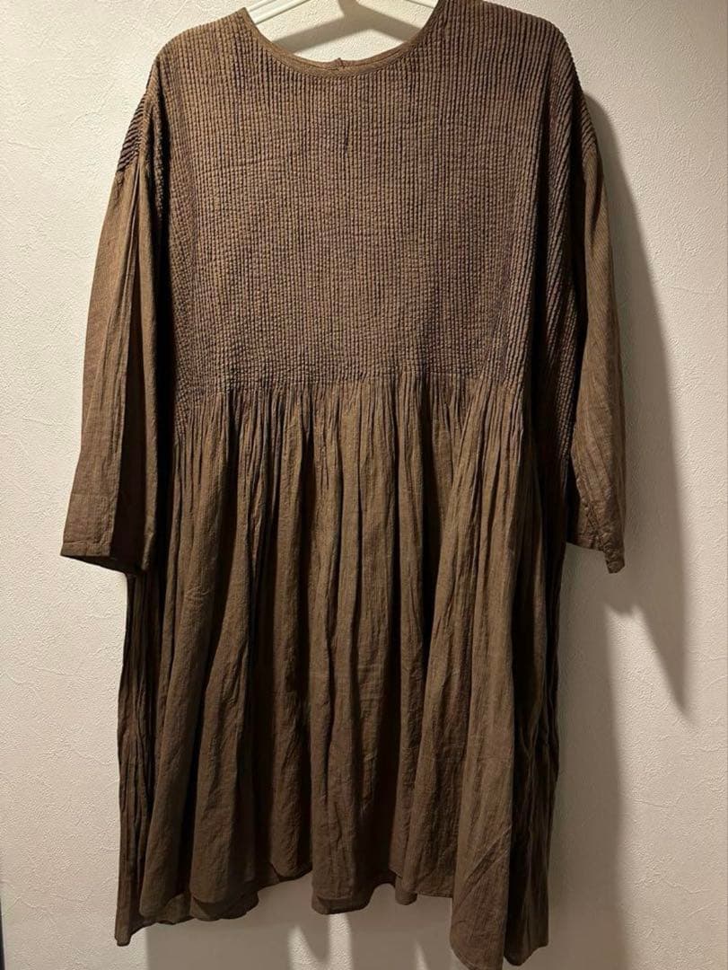 maison de soil 濃茶　チュニック