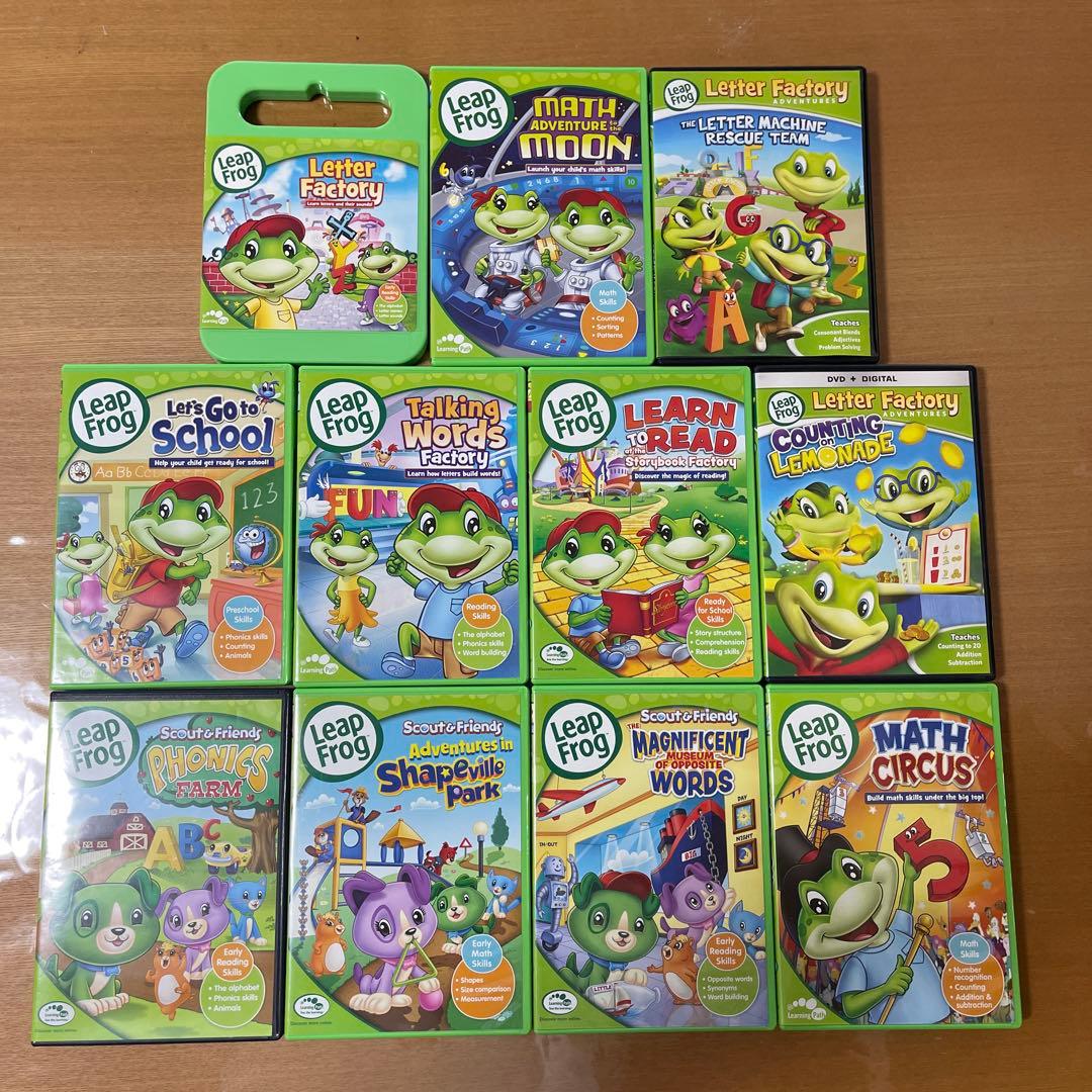 【英語】LeapFrog DVD 11枚セット
