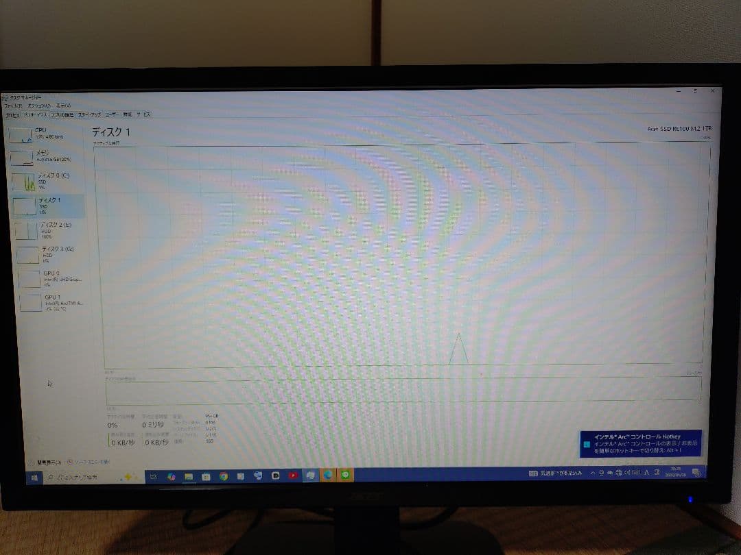 内蔵型SSD Acer RE100 M.2 SSD 1TB