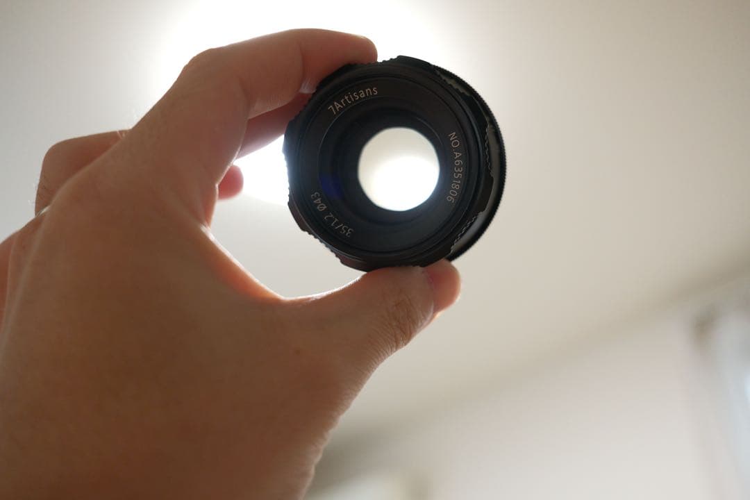 【美品】7Artisans 35mm F1.2 富士フイルムXマウント 単焦点
