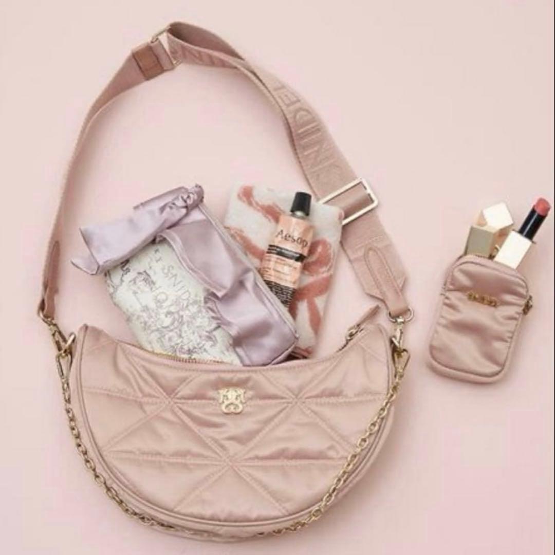 SNIDEL スナイデル 【WEB限定アイテム】マルチウェイムーンバッグ