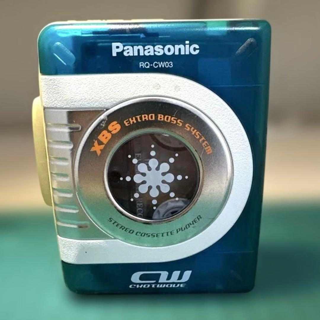 【美品DE修復品】Panasonic カセット プレーヤー RQ-CW03