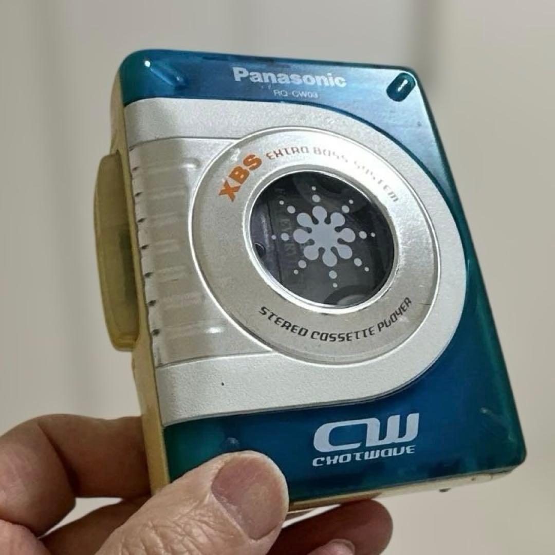 【美品DE修復品】Panasonic カセット プレーヤー RQ-CW03
