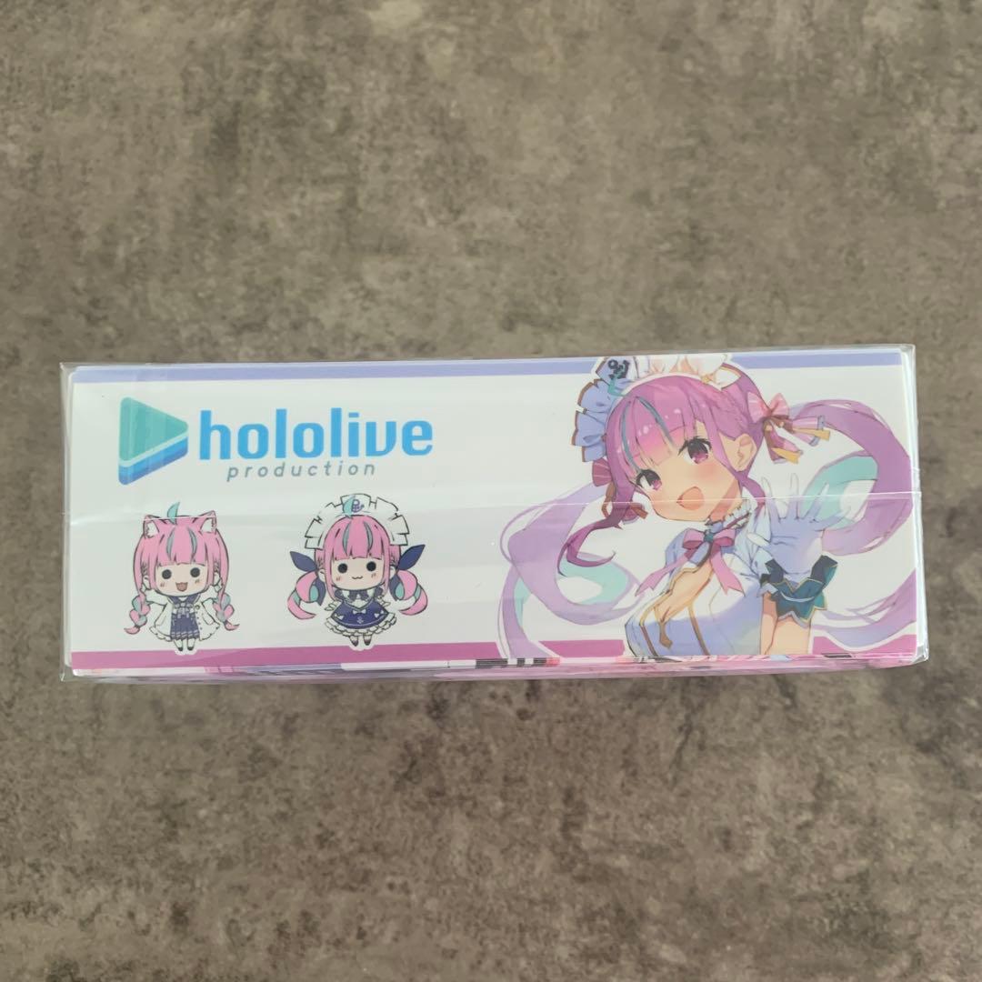 ホロライブ　湊あくあ　デッキケース　スリーブ3点セット