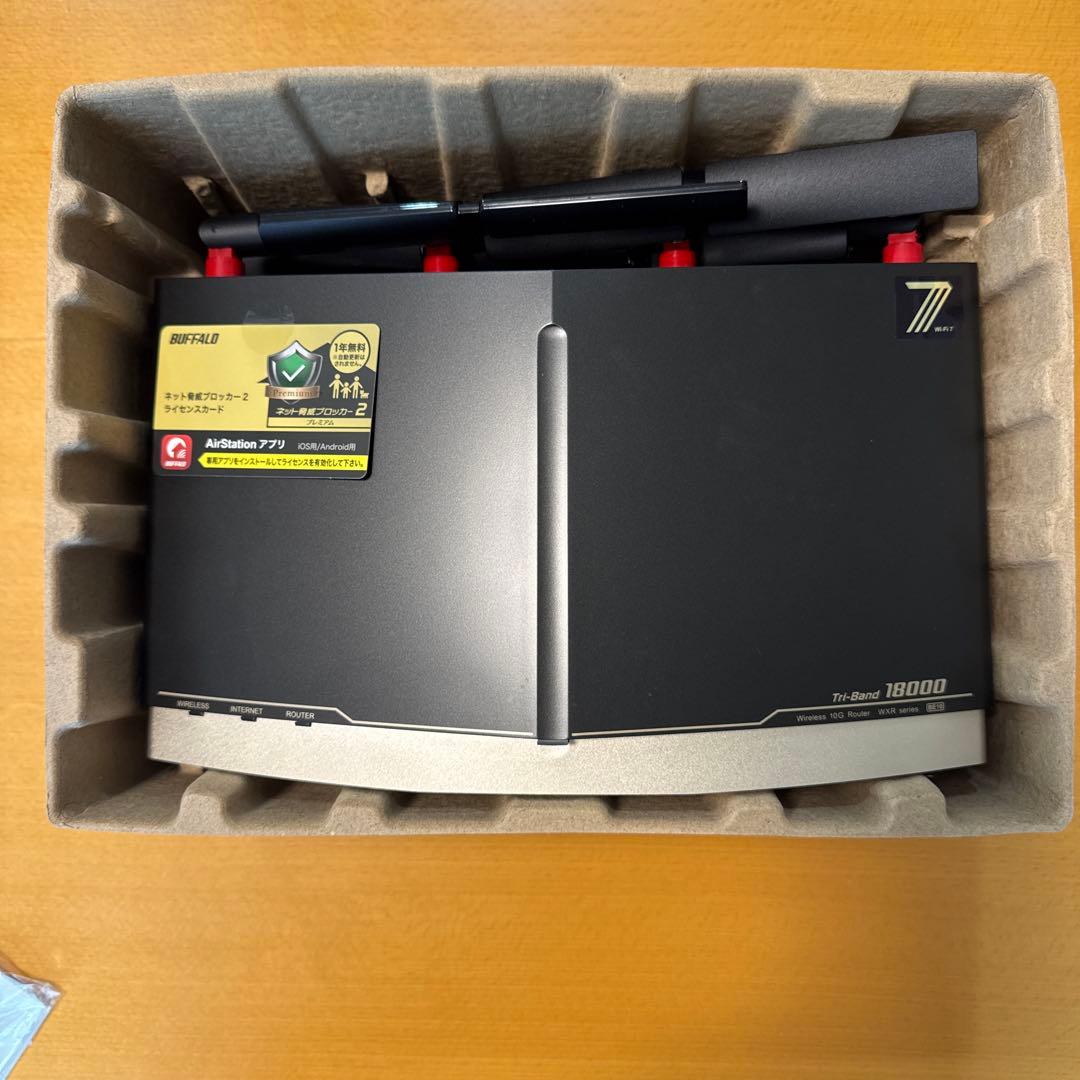 BUFFALO WXR18000BE10P 無線LANルーター
