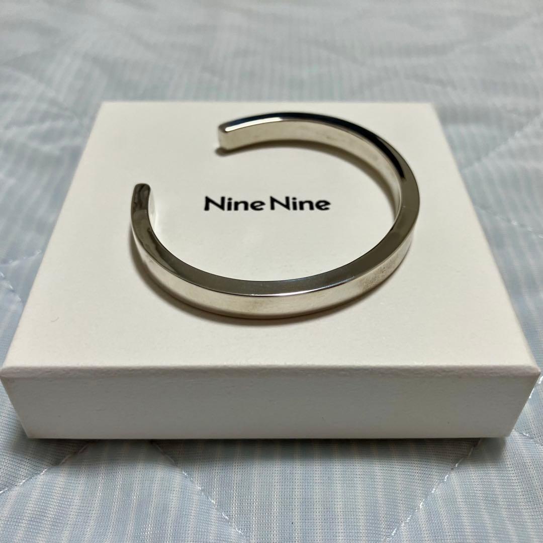 Nine Nine ナインナイン シルバー925 バングル プレーン