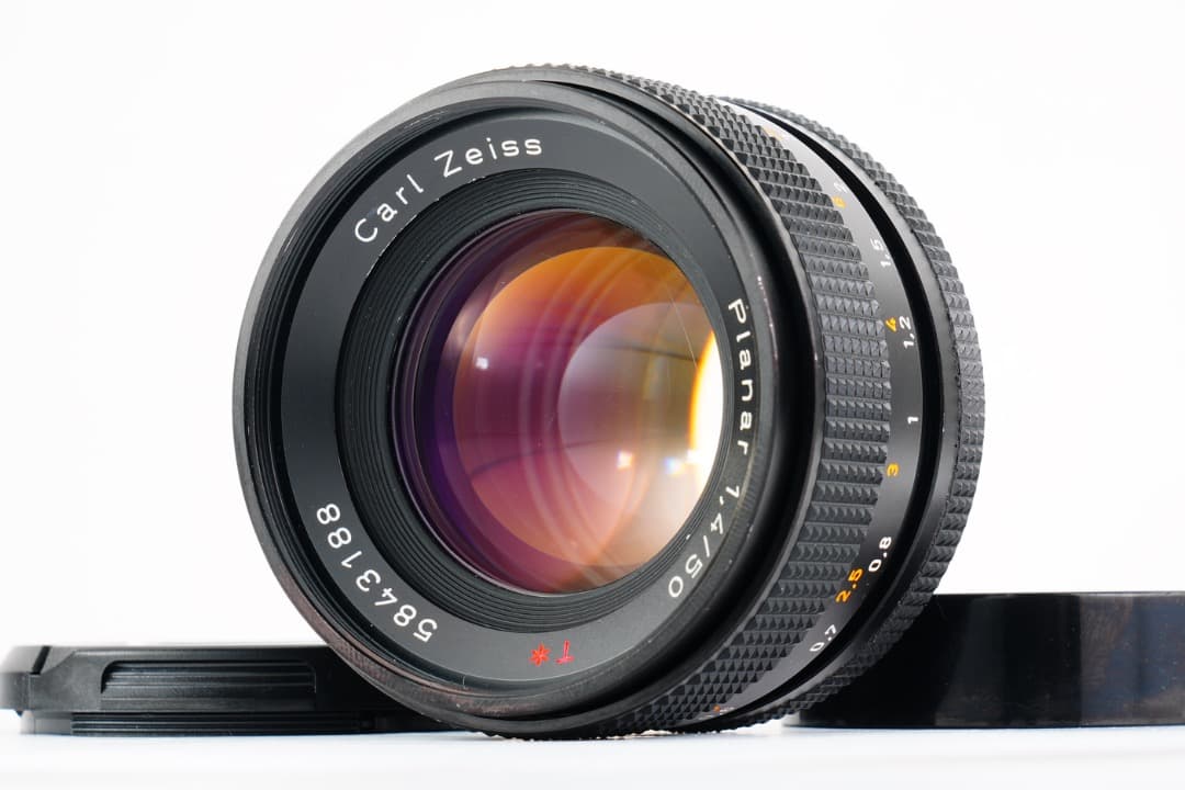 【極美品】Carl Zeiss Planar 50mm F1.4 AEJ 188