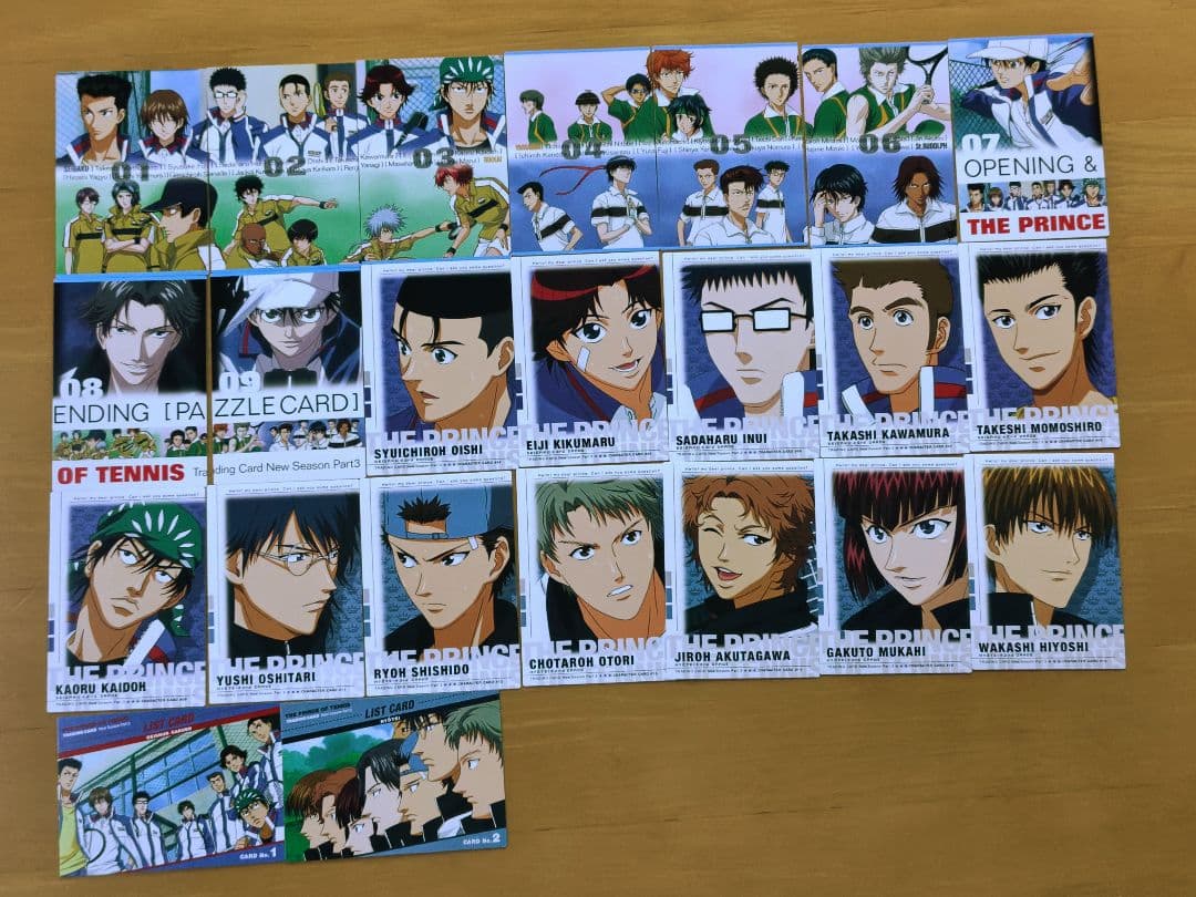 d*2様 テニスの王子様　トレカ　287枚