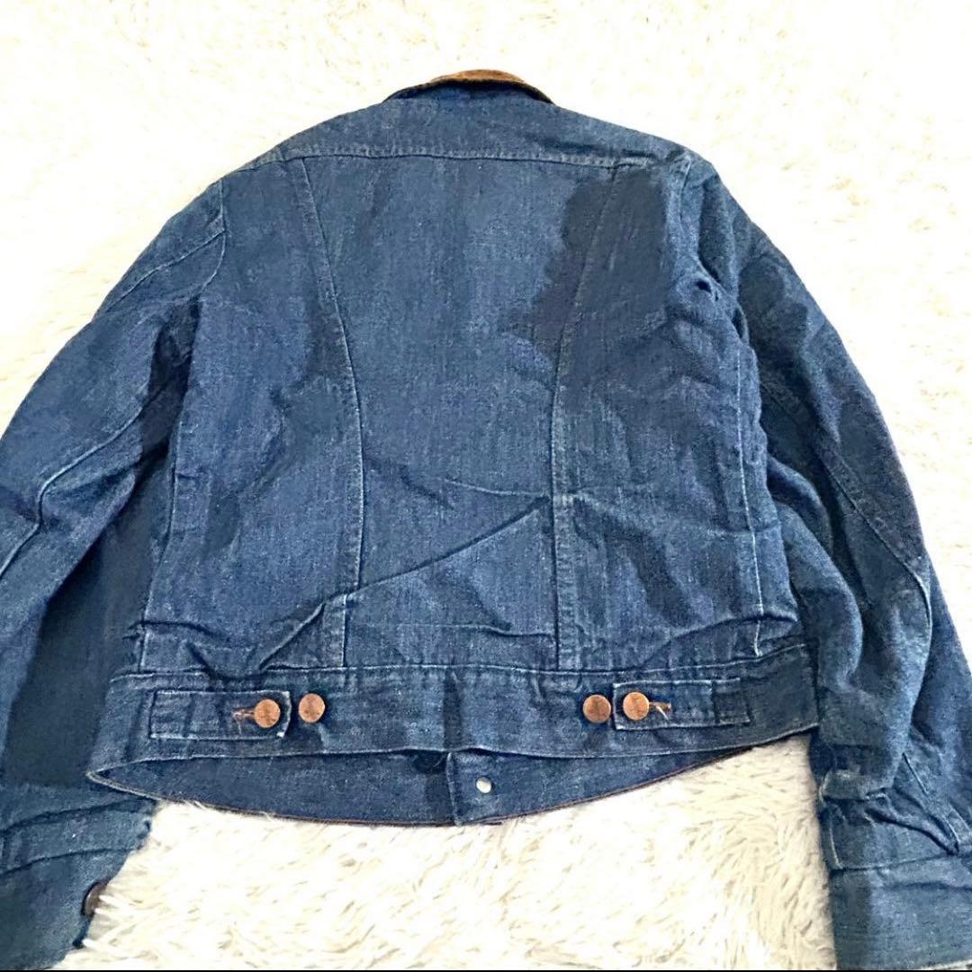 70's Wrangler ラングラー デニムジャケット ボア　USA製
