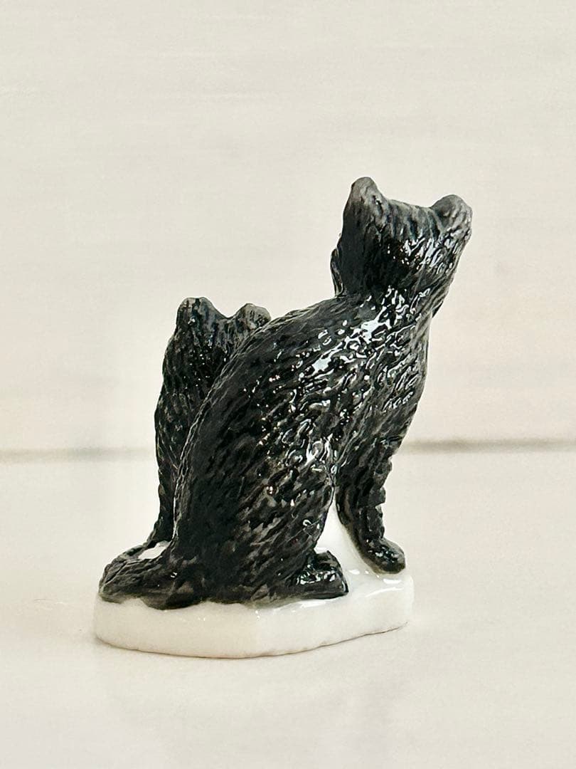 【希少】アトラス　猫のフェーブセット　ネコ　フェーヴ　フランス製陶器