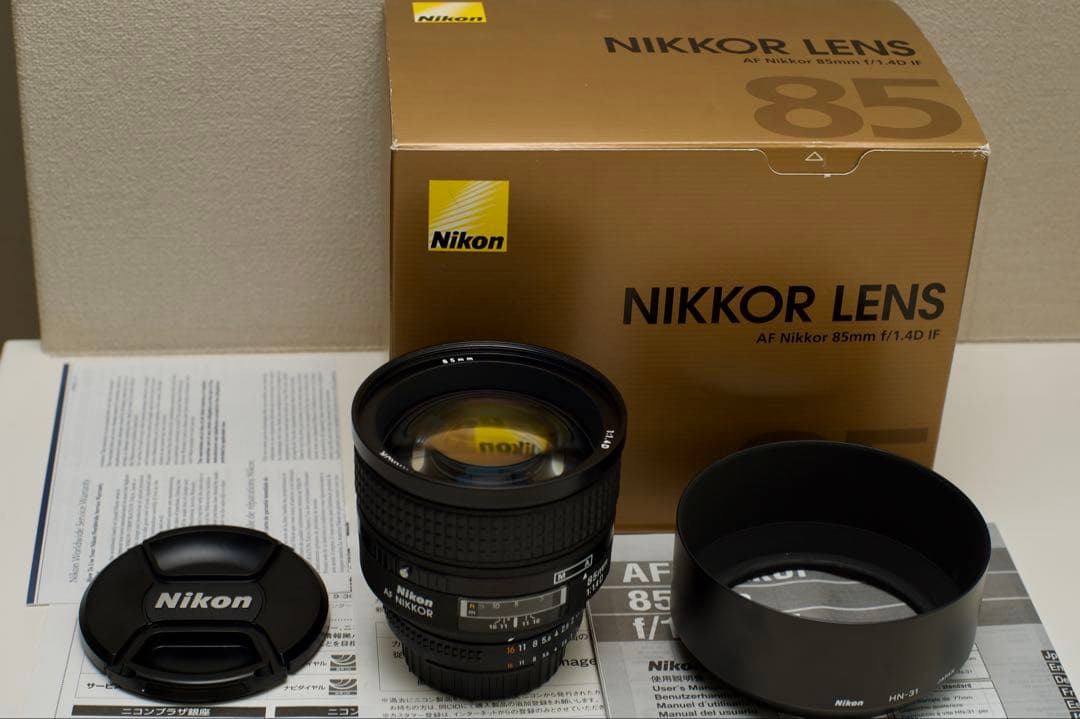 レンズ(単焦点) NIKON AI AF Nikkor 85mm f1.4D