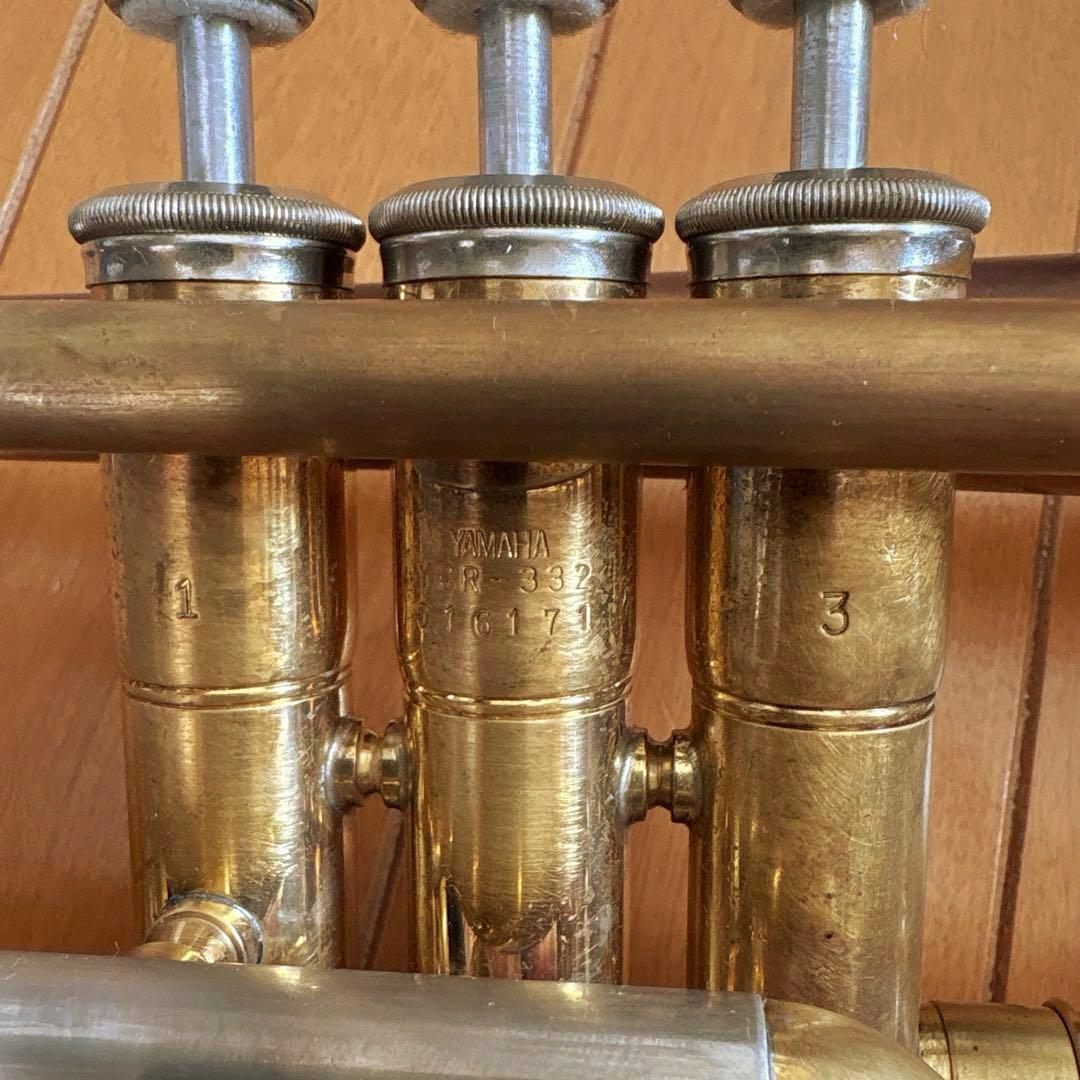 YAMAHA YCR-332 ヤマハ コルネット ヴィンテージ ノーラッカー