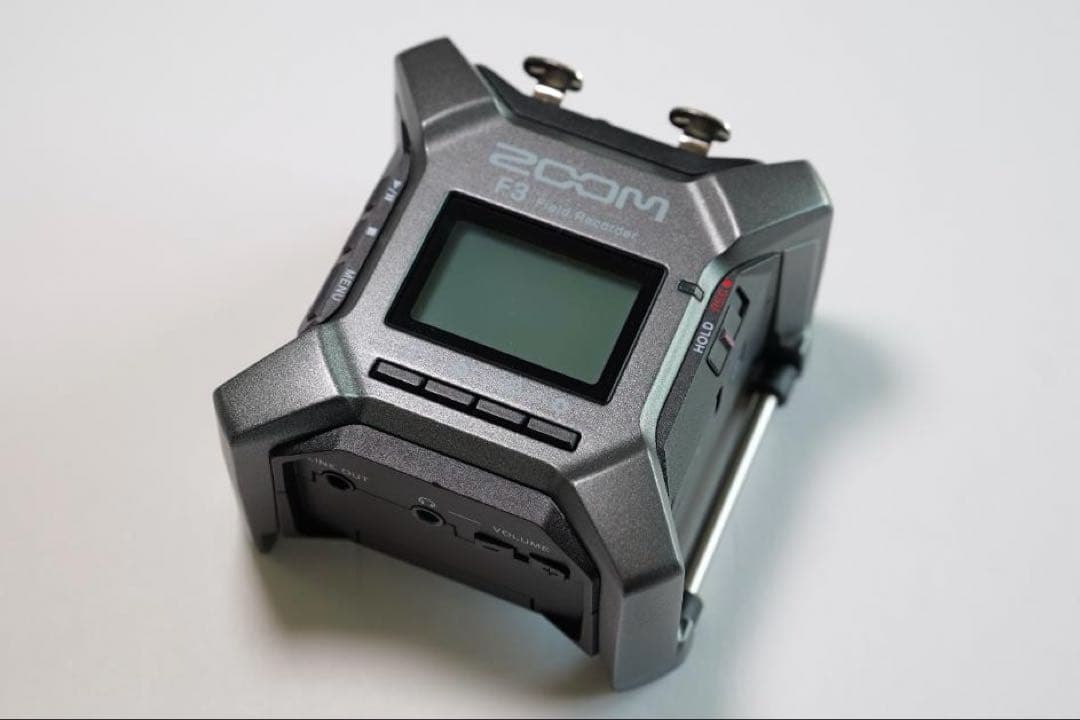 Zoom F3 フィールドレコーダー 32bit録音