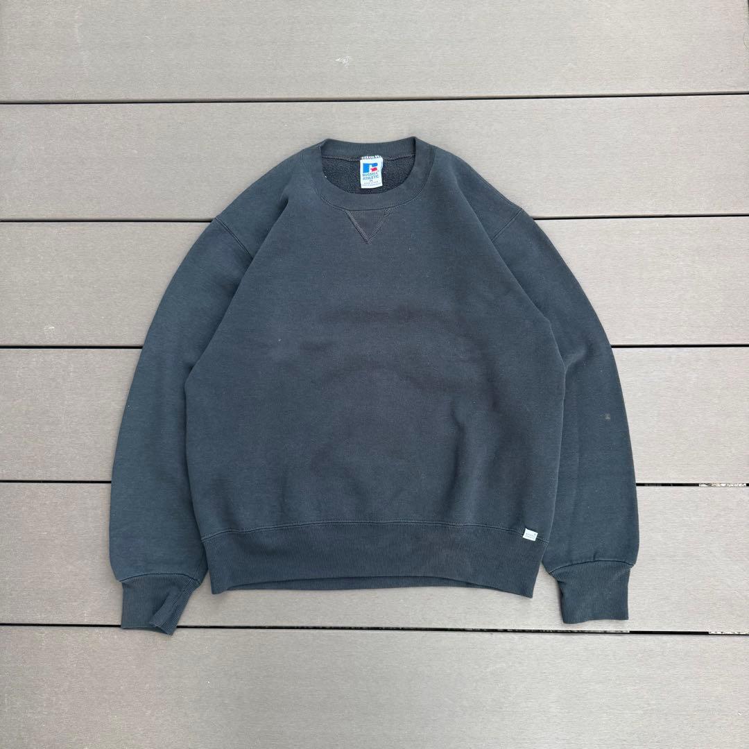 usa製 90s Russell athletic スウェット ブラック