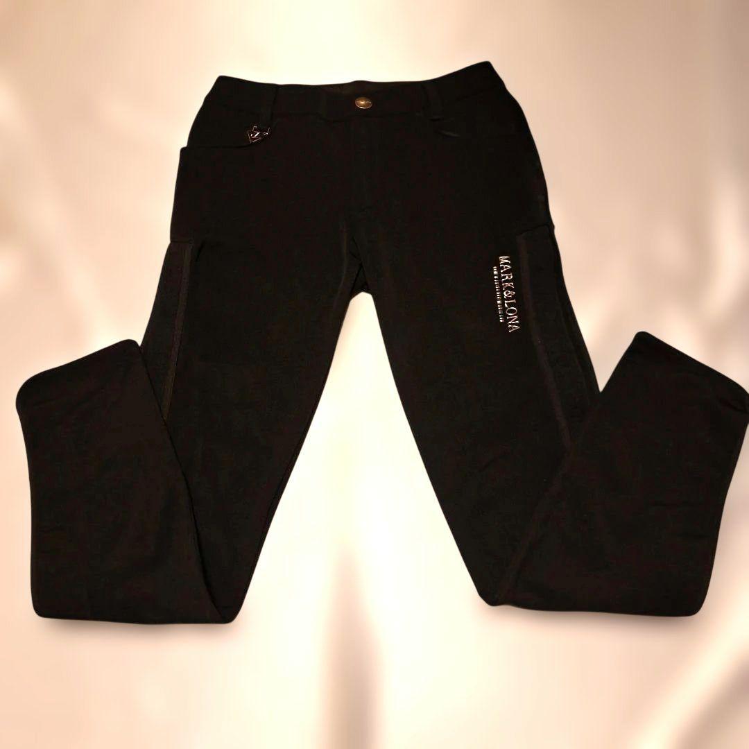 MARK&LONA ブラックパンツ