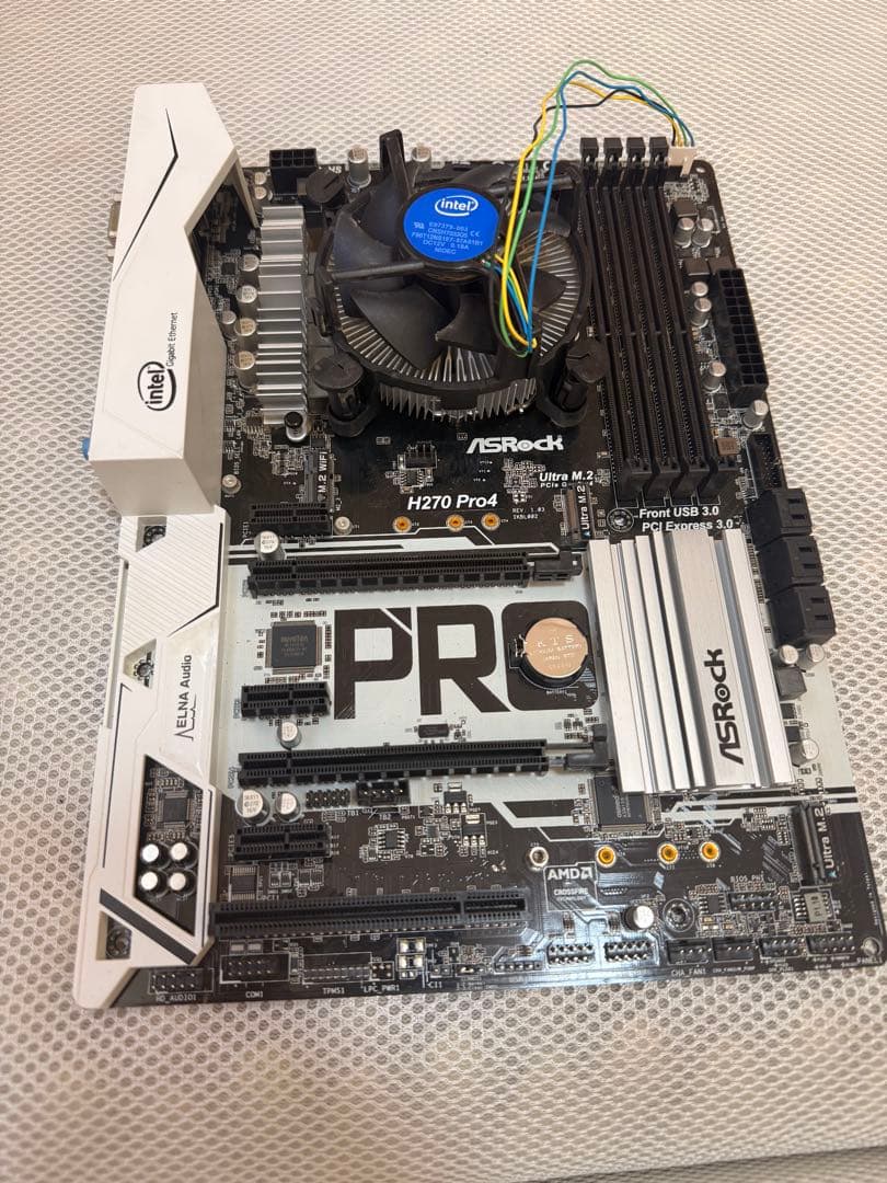 マザーボード ASRock H270 Pro4 + intel core i7 7700
