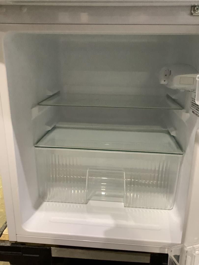 【小さめ】アイリスオーヤマ 2ドア冷蔵庫 IRSD-9B-W 90L 20年製