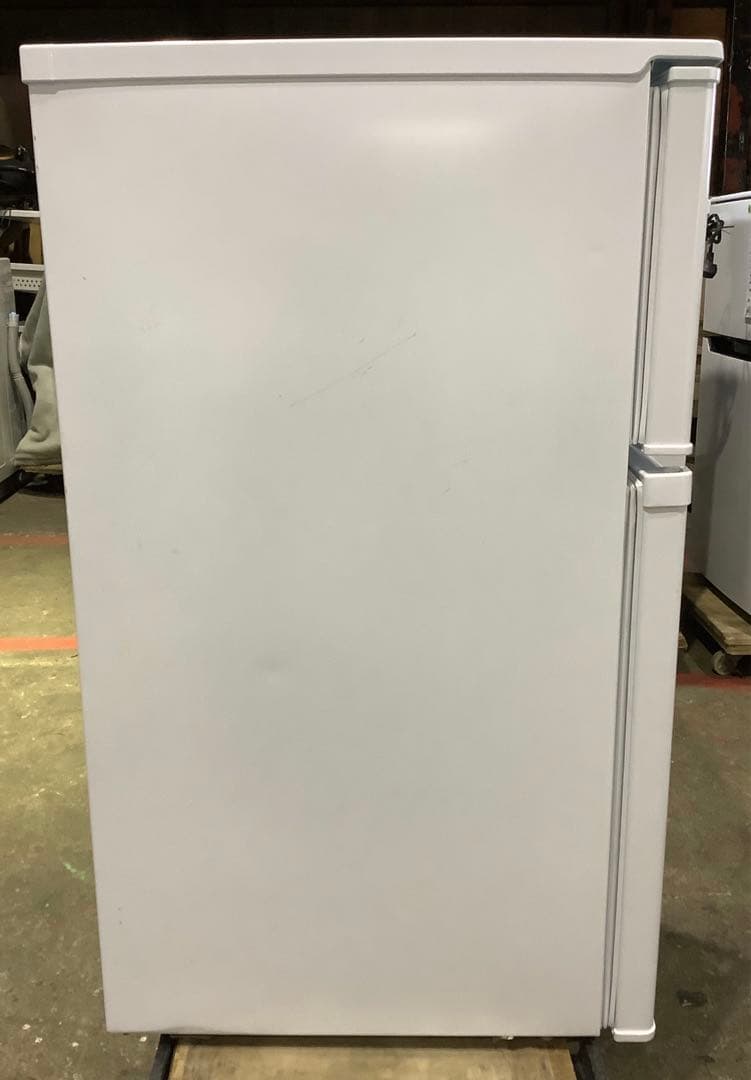 【小さめ】アイリスオーヤマ 2ドア冷蔵庫 IRSD-9B-W 90L 20年製