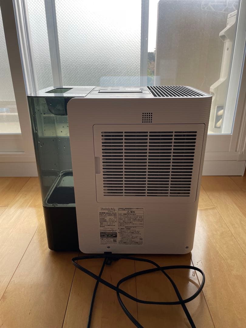 【2024年製】ダイニチ ハイブリッド式加湿器 HD-LX1224(W)