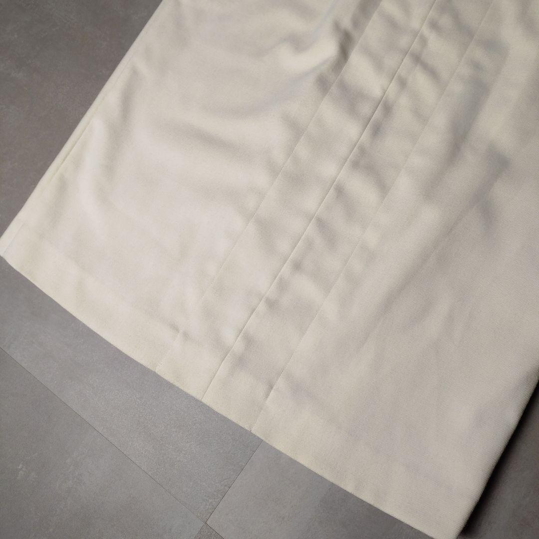 VERMEIL par iena　ツイルウエストシェイプ パフスリーブワンピース