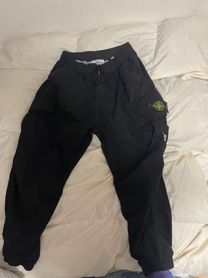 ストーンアイランド　stone カーゴパンツブラック　M