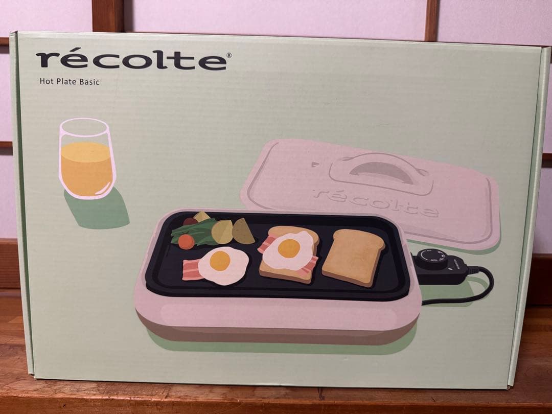 レコルト ホットプレートベーシック RHP-3 ホワイト/ベージュrecolte