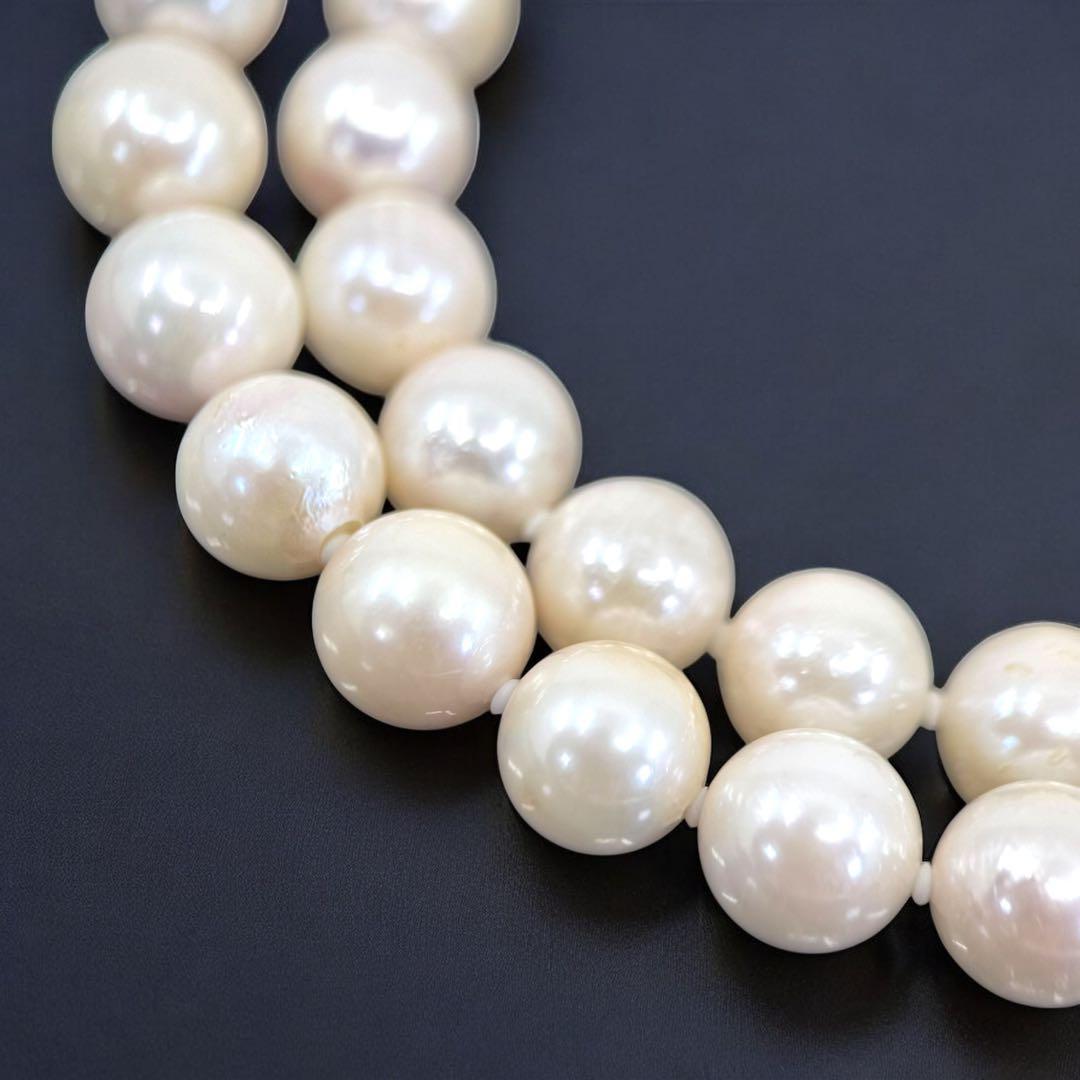 【高島屋購入品】最高峰　アコヤ　大珠　本真珠　パール　ネックレス　8.8mm