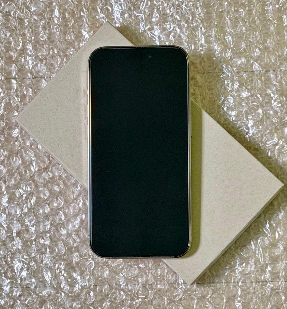 バッテリー最大容量99% 美品 iPhone 14 Pro ゴールド 256GB
