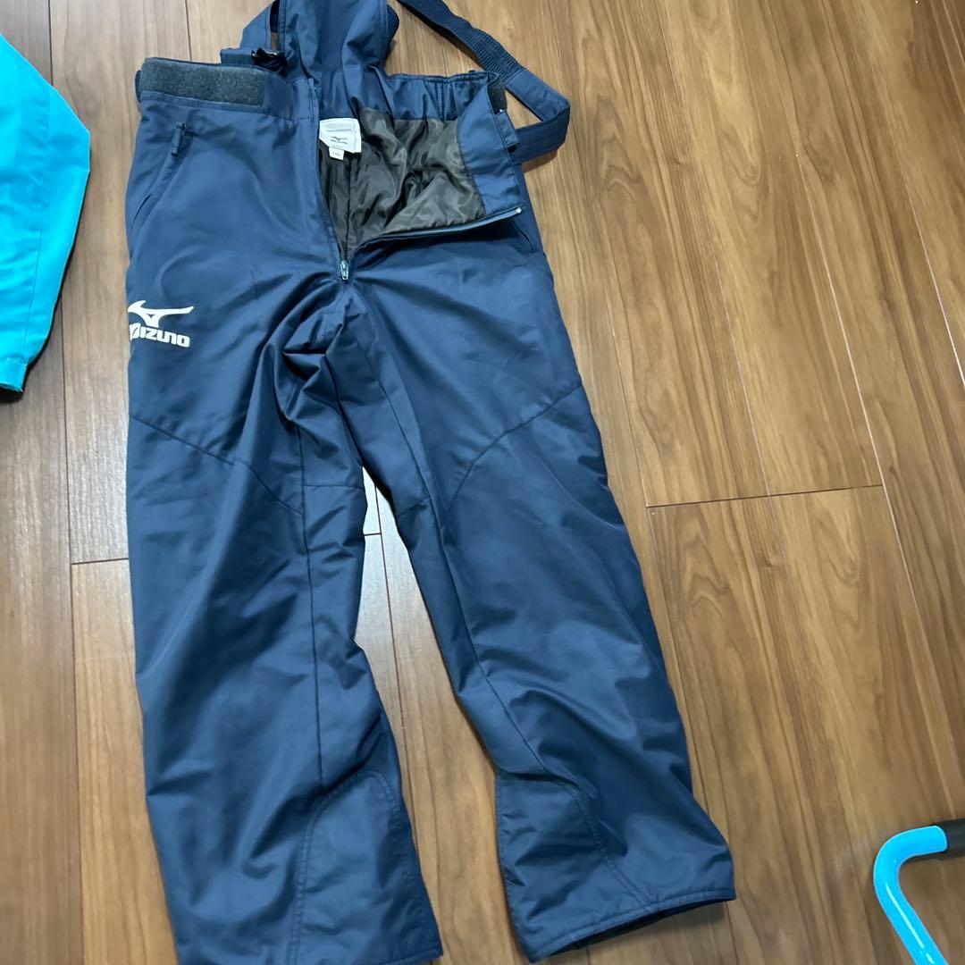 MIZUNO 160ジュニアスキーウェア上下セット