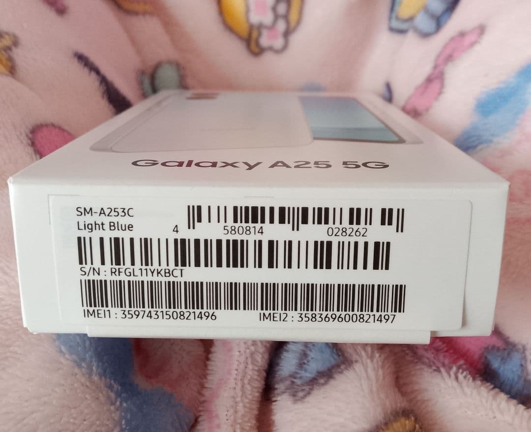 Samsung Galaxy A25 5G Light Blue 未開封