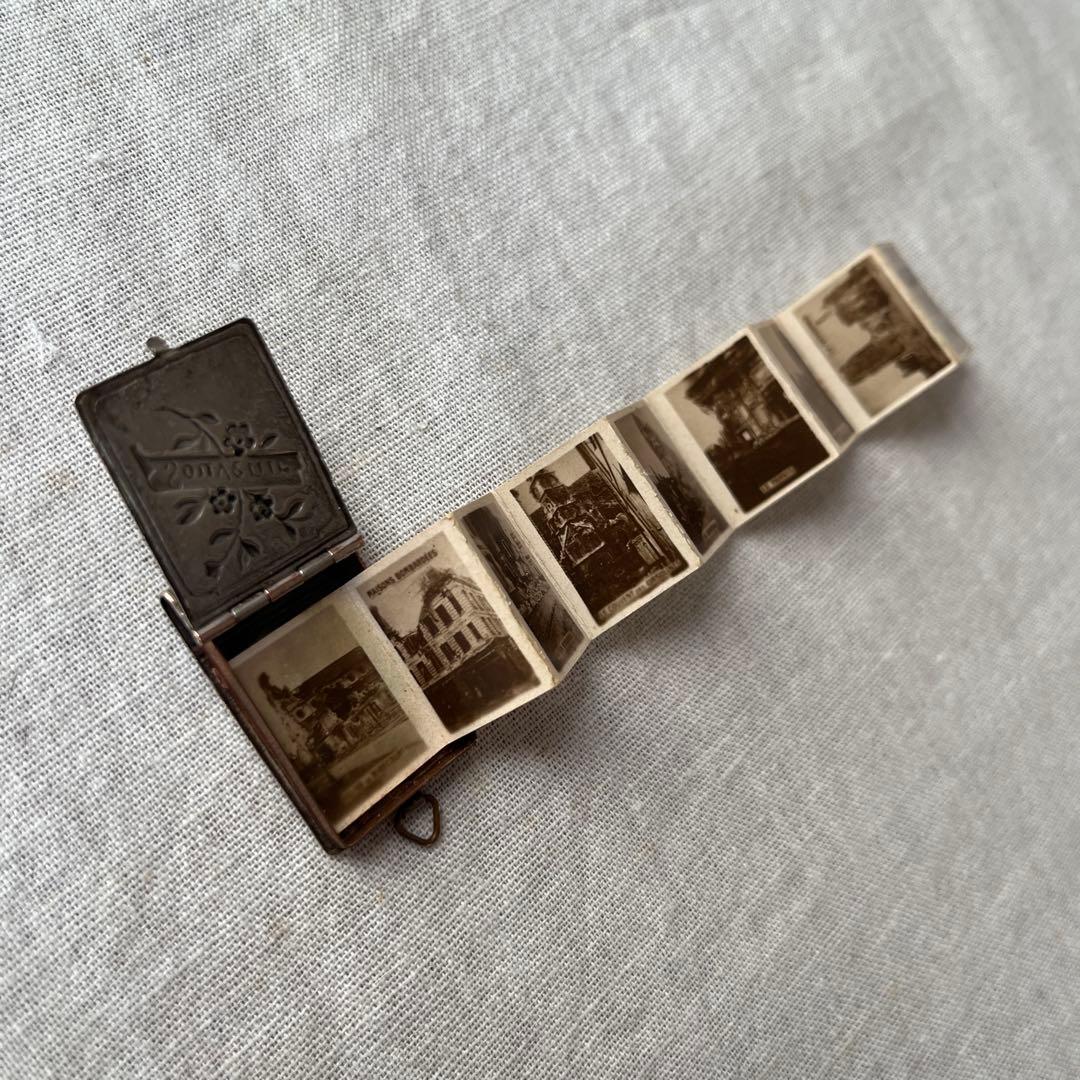 レア　アンティーク　フランス　アルバム　ドールハウス