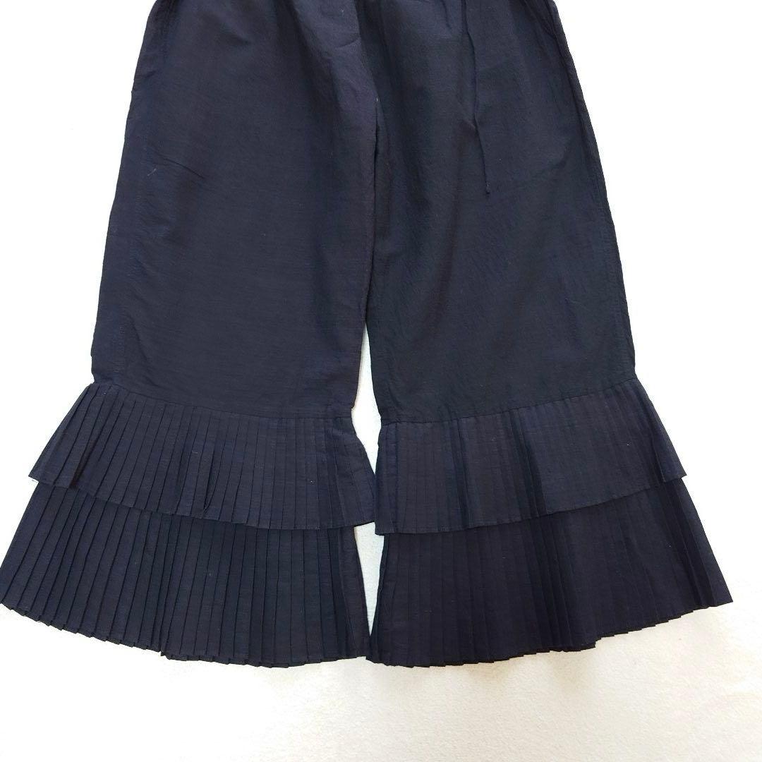 試着のみ 45R インドカディのプリーツフリルラッパーパンツ 45rpm