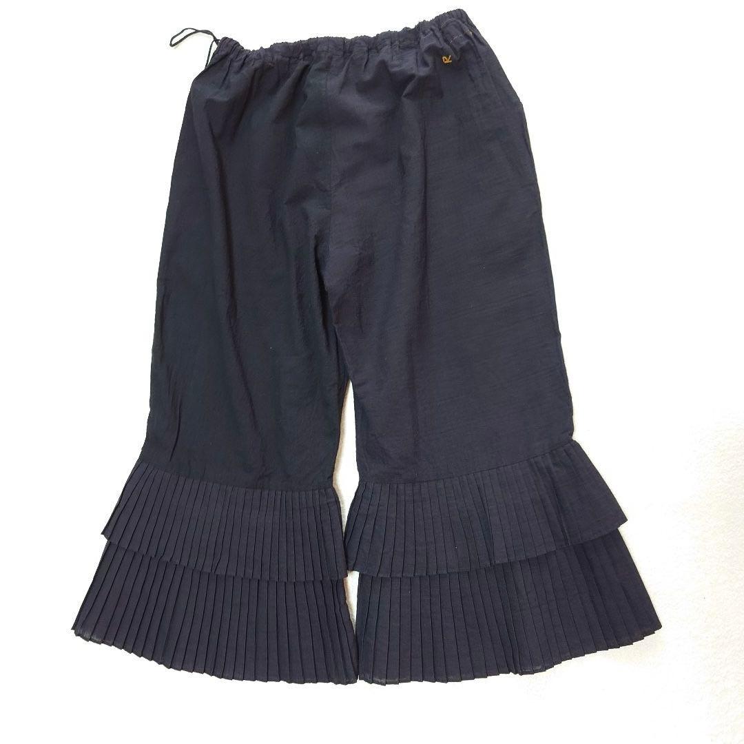 試着のみ 45R インドカディのプリーツフリルラッパーパンツ 45rpm