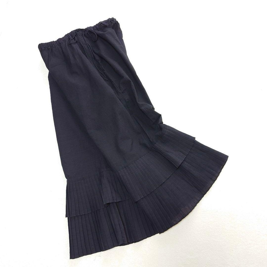 試着のみ 45R インドカディのプリーツフリルラッパーパンツ 45rpm