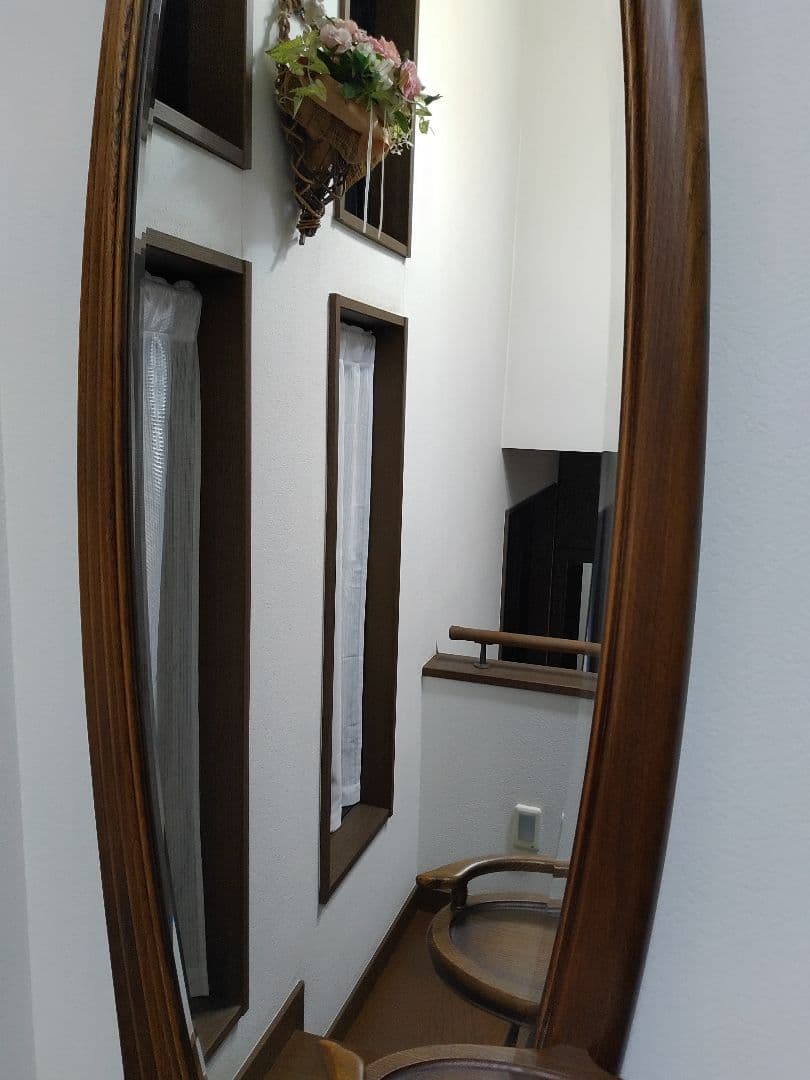 姿見 松永工房 スタンディングミラー ミラー 国産家具 カンティーニュ