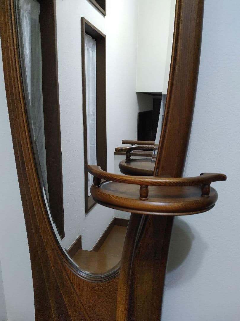 姿見 松永工房 スタンディングミラー ミラー 国産家具 カンティーニュ