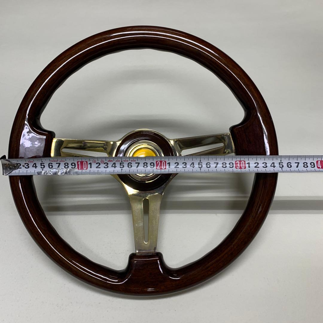 ウッドステアリング2点セット