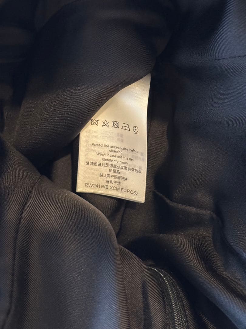 極美品　LOUIS VUITTON ブラック ノースリーブ ミニワンピース 34