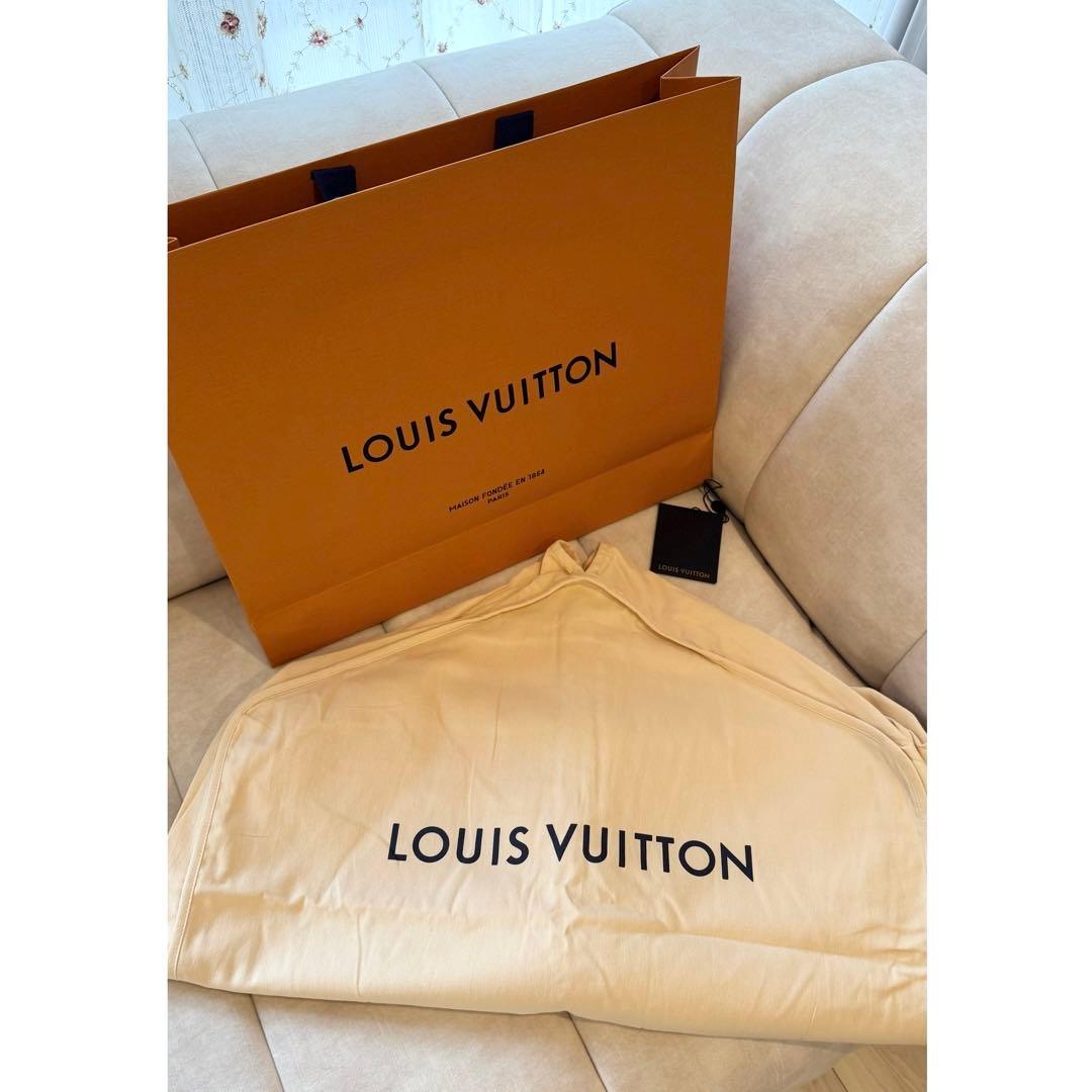 極美品　LOUIS VUITTON ブラック ノースリーブ ミニワンピース 34