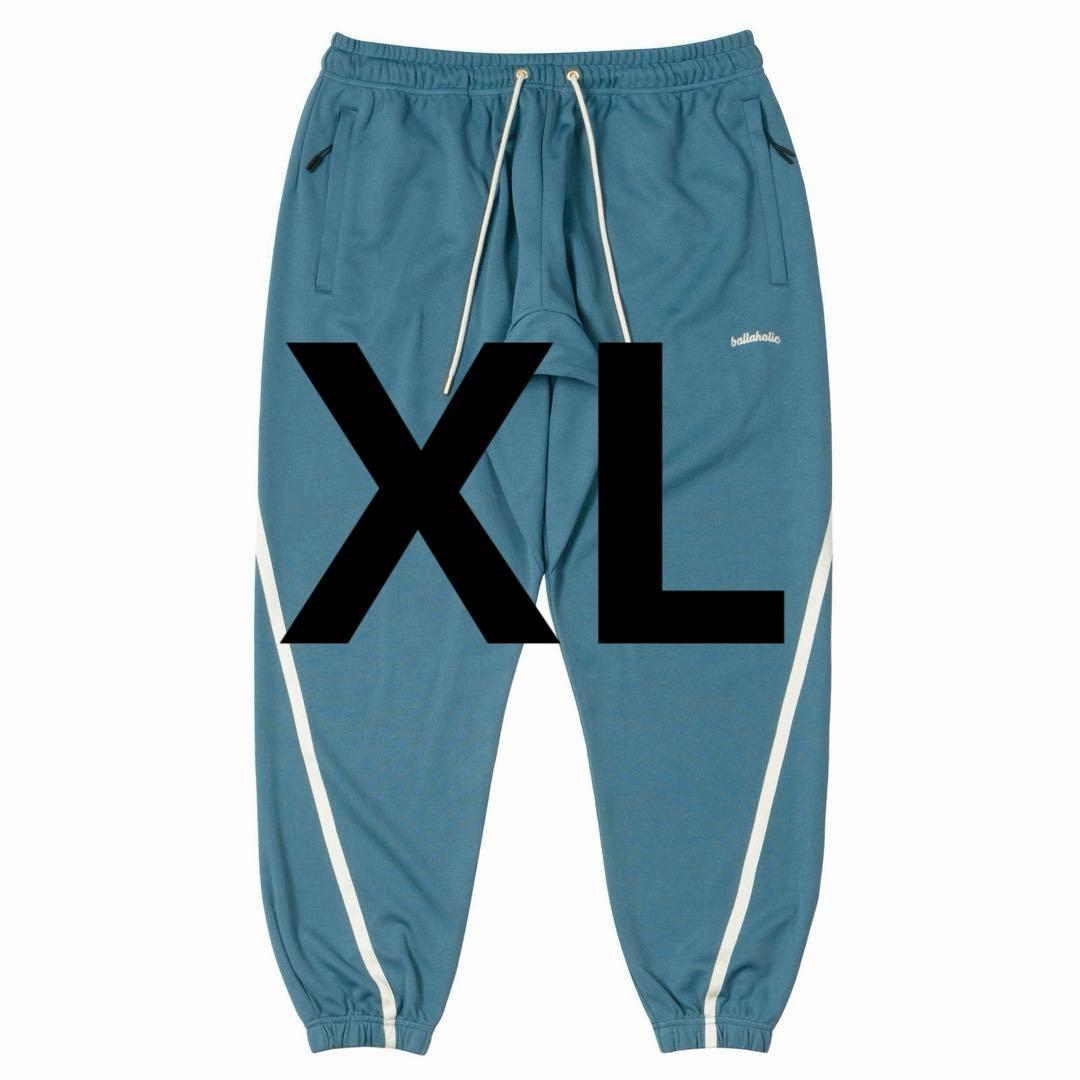 完売品 ボーラホリック ロゴジャージパンツ スレートブルー XLサイズ 美品