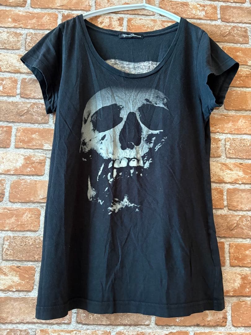 ヒステリックグラマースカルベリースカルドクロTシャツフリーサイズ