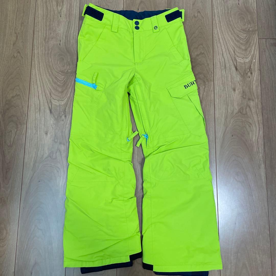 BURTON 子ども用スノーボードウェア ネイビー/ライム　120センチ