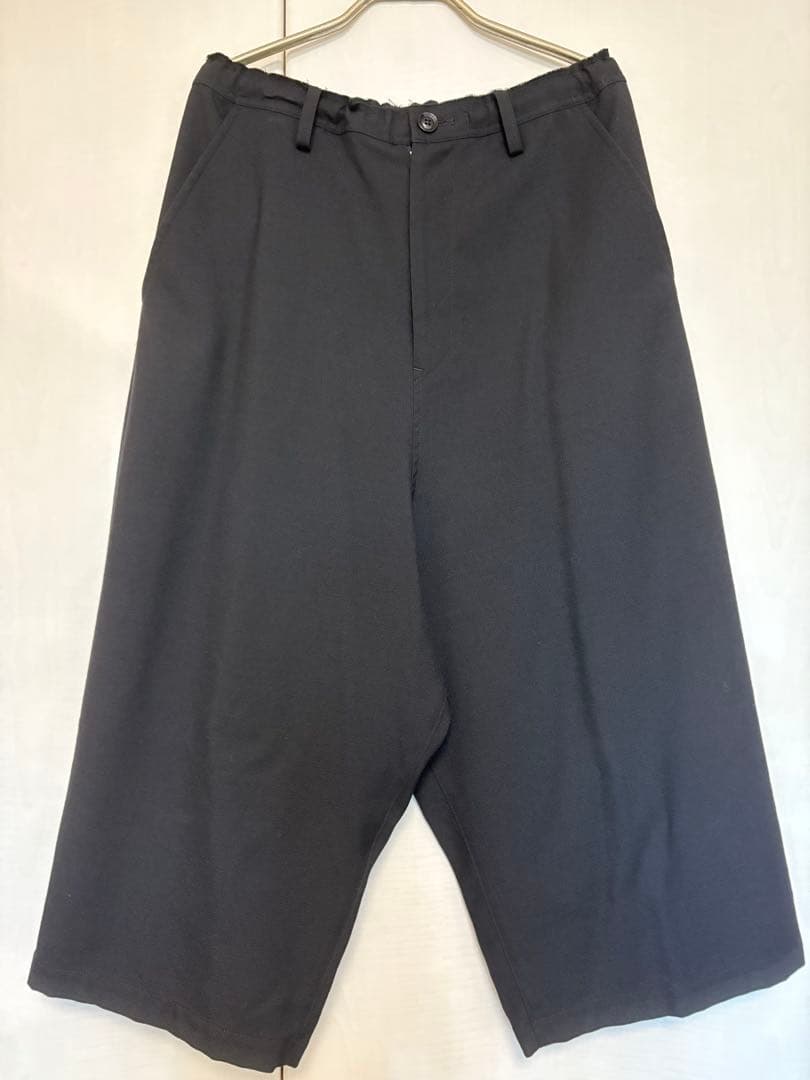 Y’s サルエルパンツ ウール100% 黒