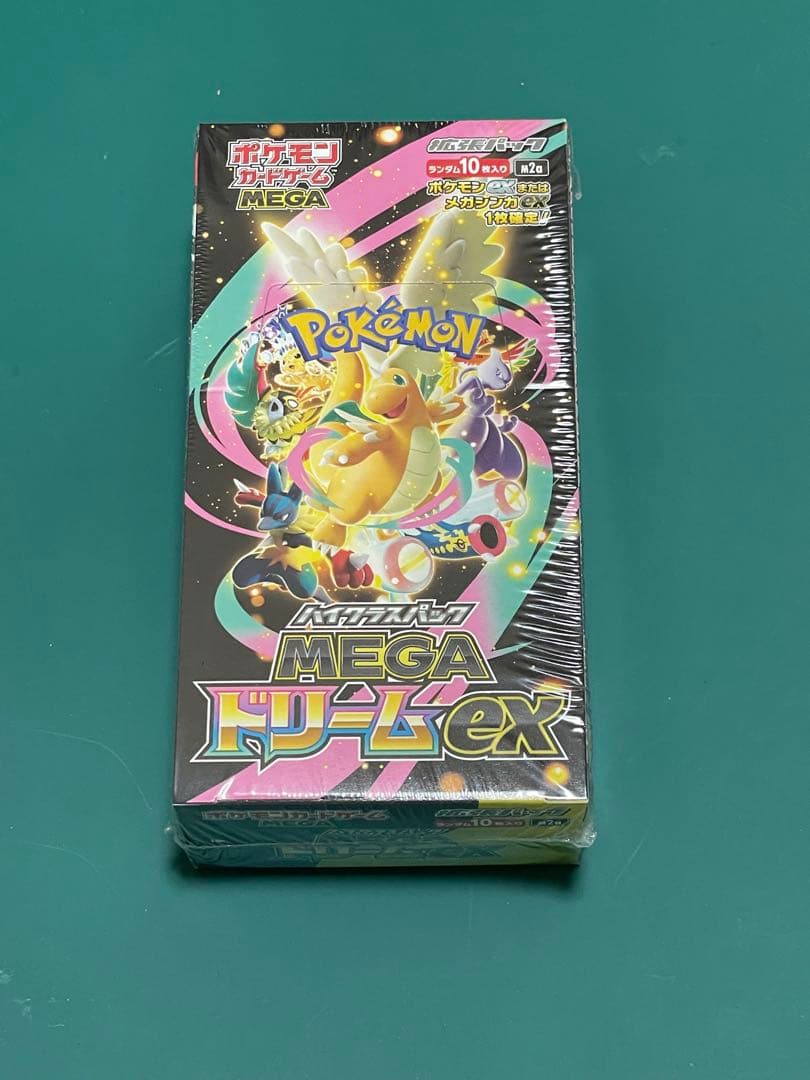 シュリンク付き　MEGAドリームexBOX ポケモンカード